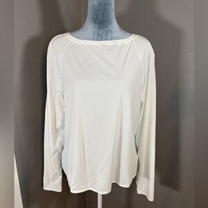 Halara Quick Dry Sports Top White Size M